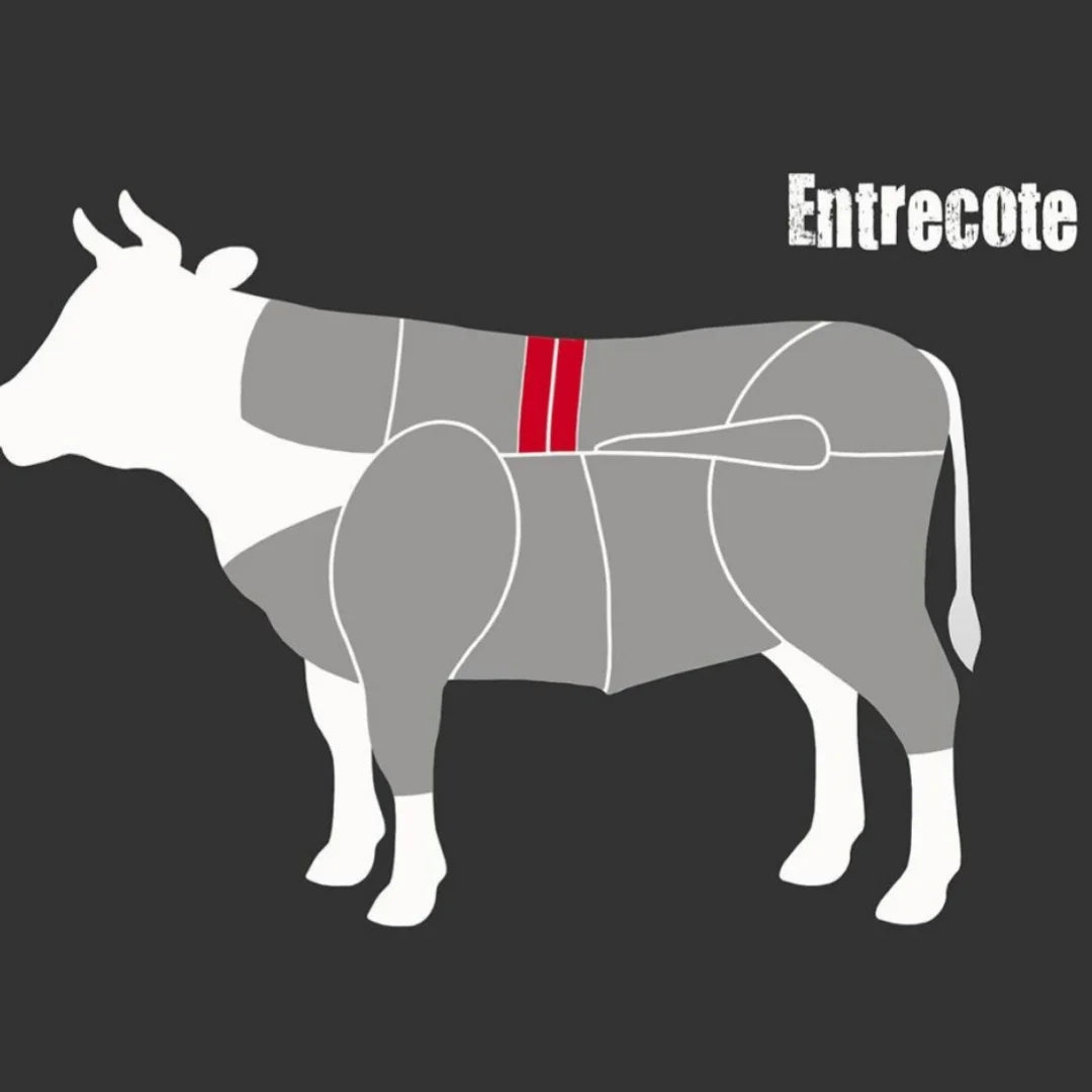 Entrecote- Ribeye ca.2,2-2,8 kg frisch | Hereford | Grass Fed Argentinien 39,99 €/kg inklusive MwSt.